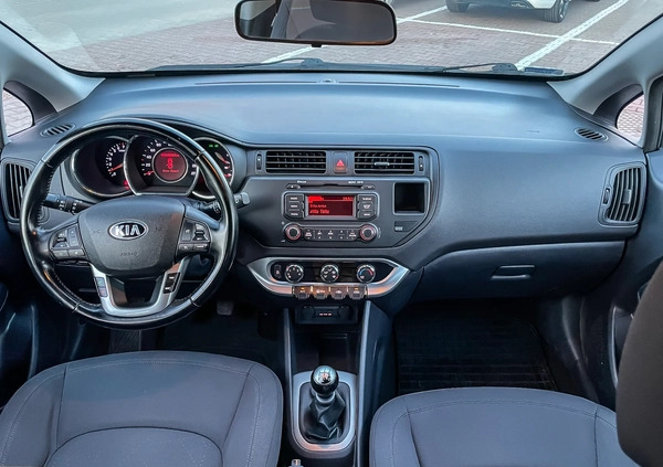 Kia Rio cena 29800 przebieg: 128000, rok produkcji 2014 z Wrocław małe 631